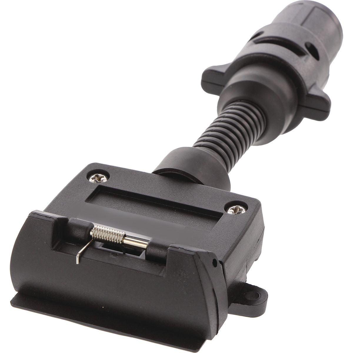 OEX Trailer Adaptor 7 Pin Small Round (Car) To 7 Pin Flat (Trailer) ACX8013