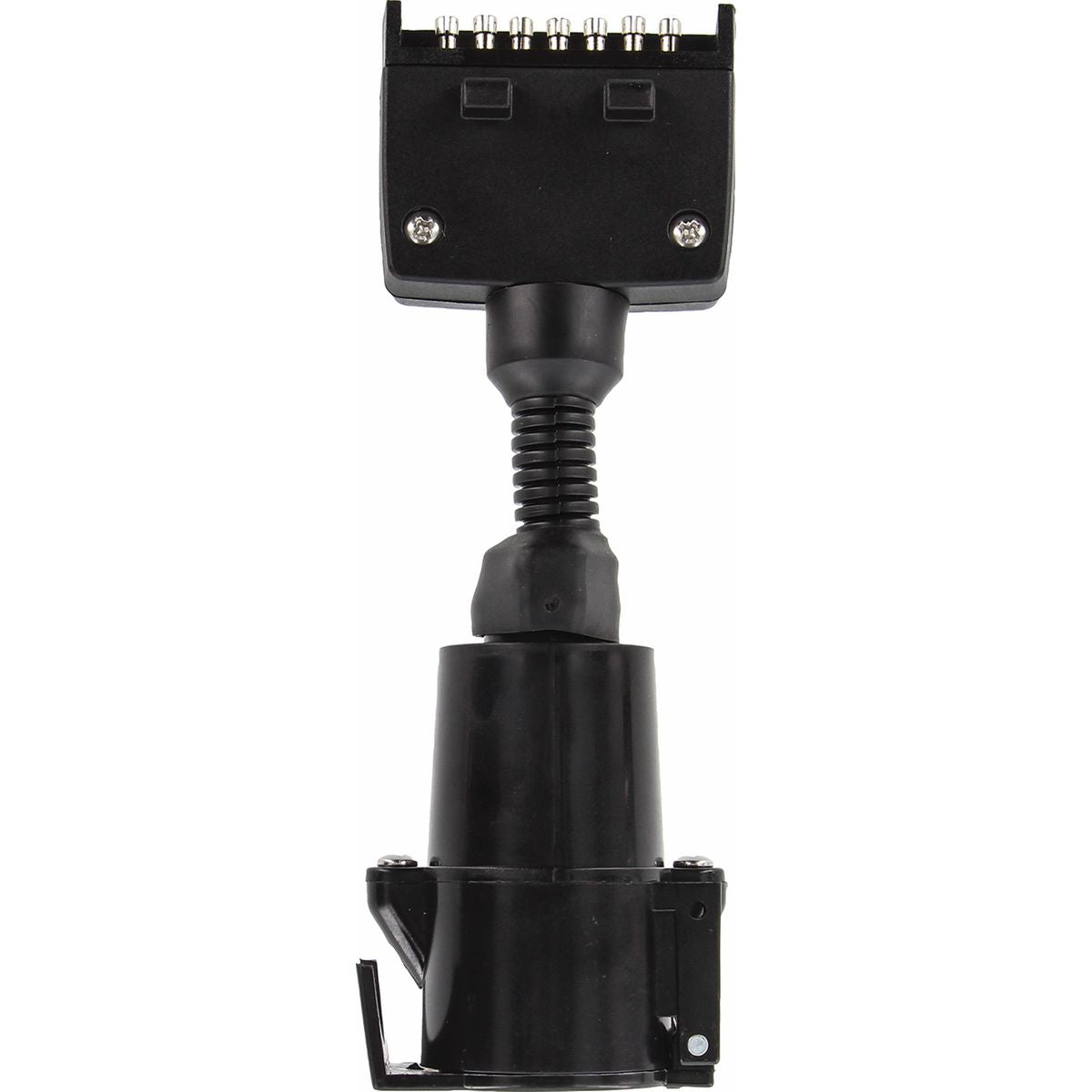 OEX Trailer Adaptor 7 Pin Flat (Car) To 5 Pin Large Round (Trailer) ACX8014
