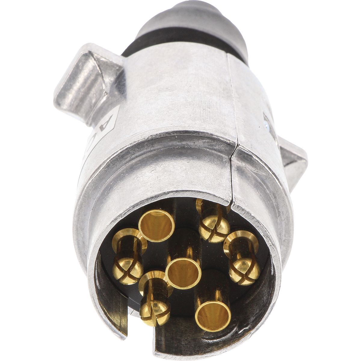 OEX 7 Pin Large Round Trailer Plug - Metal ACX8019