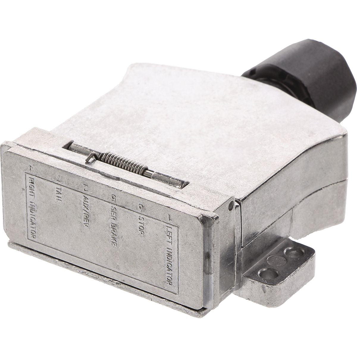 OEX 7 Pin Flat Trailer Socket - Metal ACX8022
