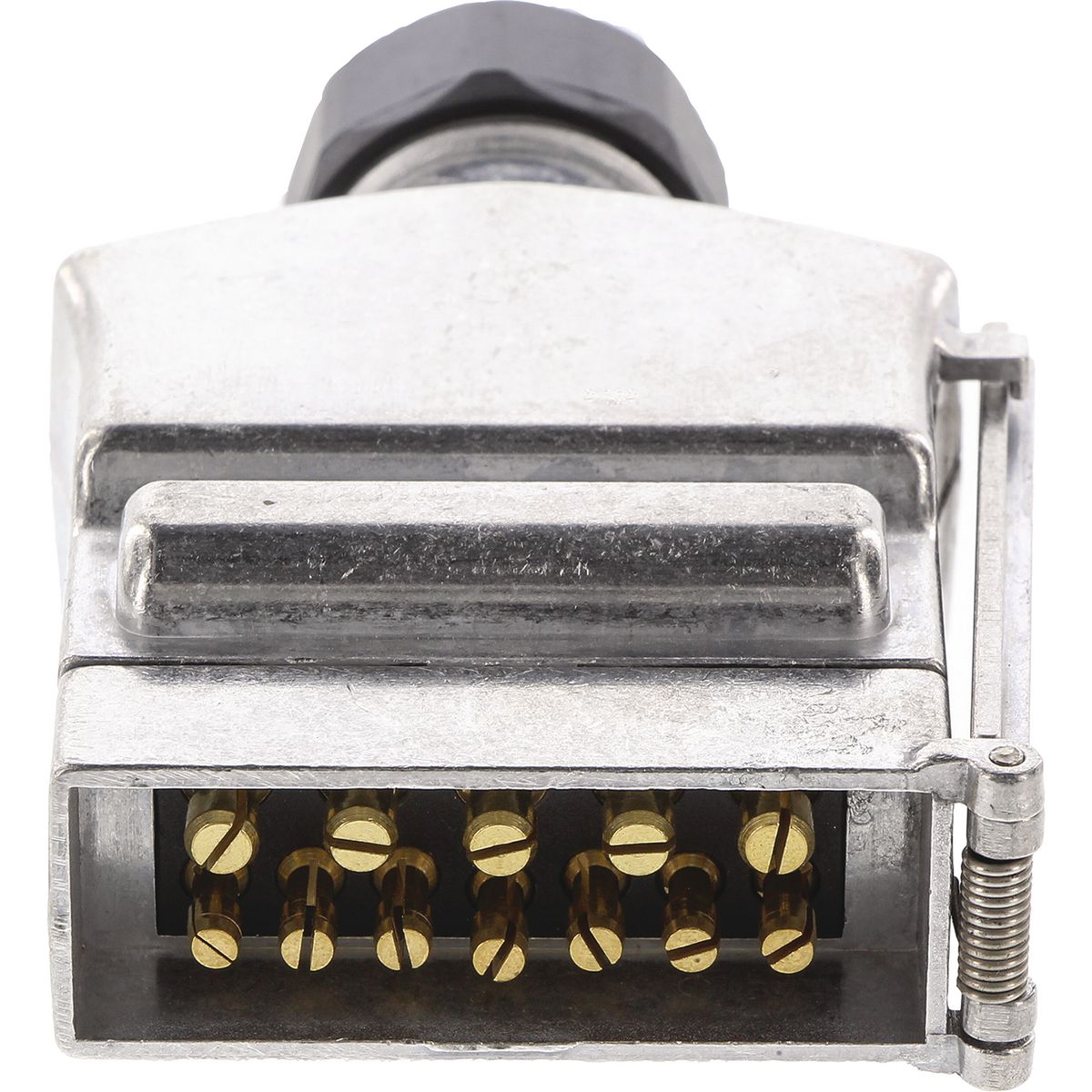 OEX 12 Pin Flat Trailer Plug - Metal ACX8023