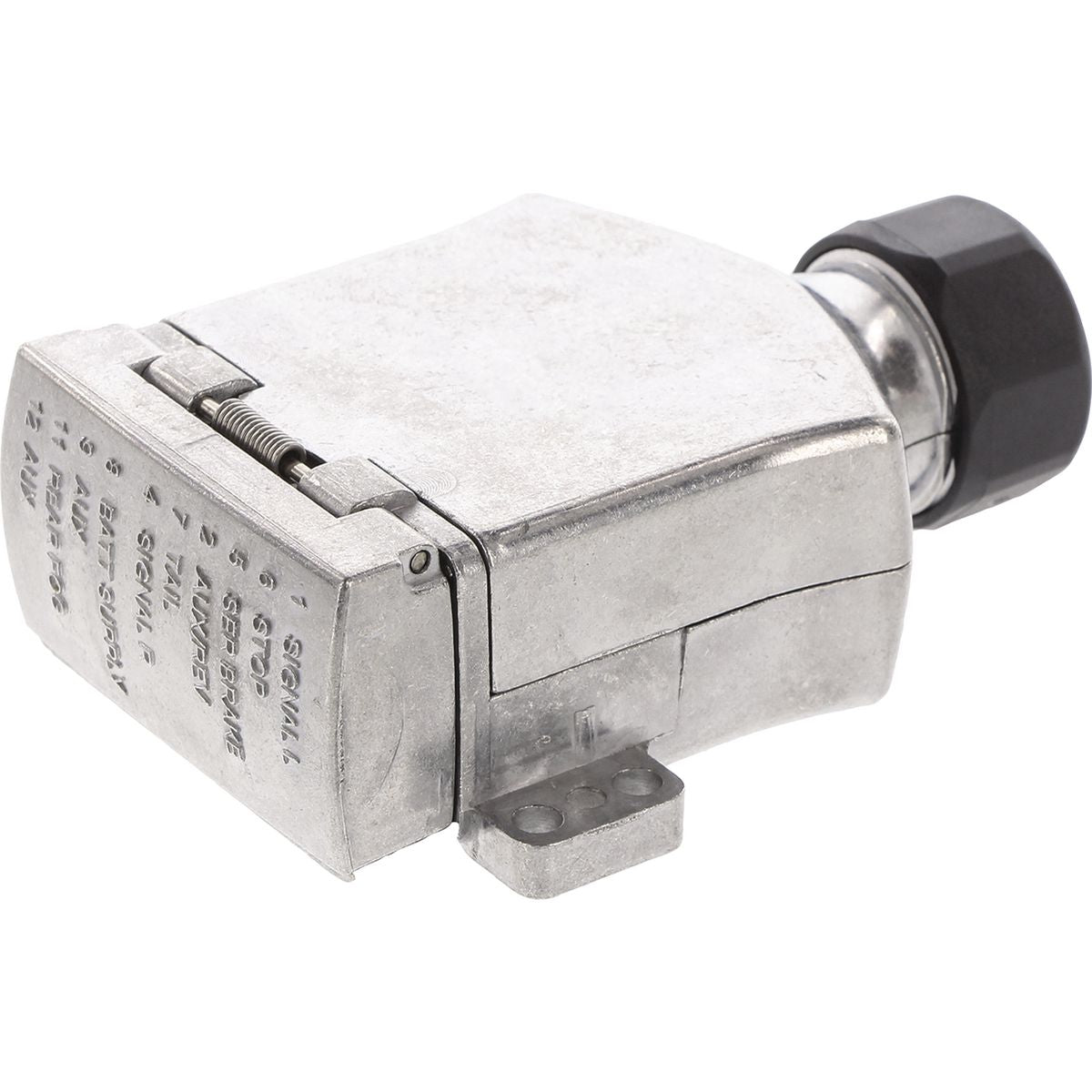 OEX 12 Pin Flat Trailer Socket - Metal ACX8024