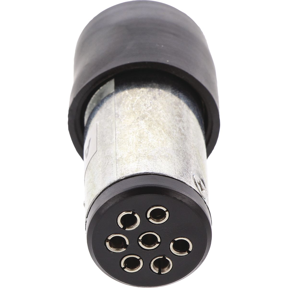 OEX 7 Pin Small Round Trailer Plug - Metal ACX8025