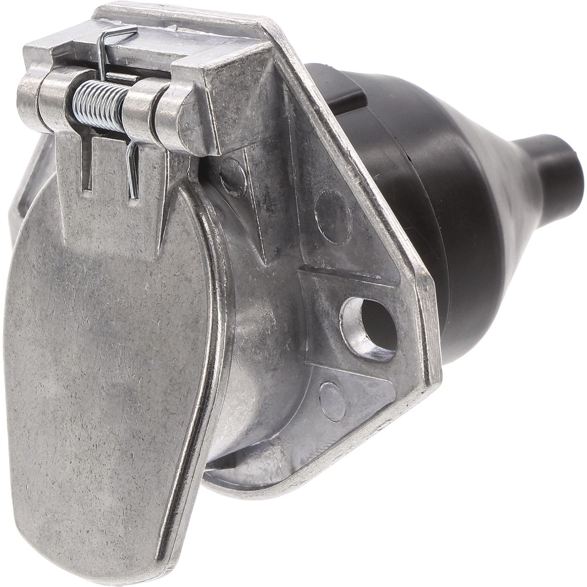 OEX 7 Pin Heavy Duty Large Round Trailer Socket - Metal ACX8028