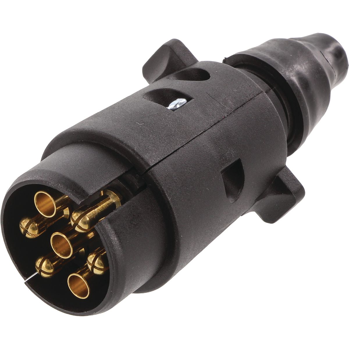 OEX 7 Pin Large Round Trailer Plug - Plastic ACX8029