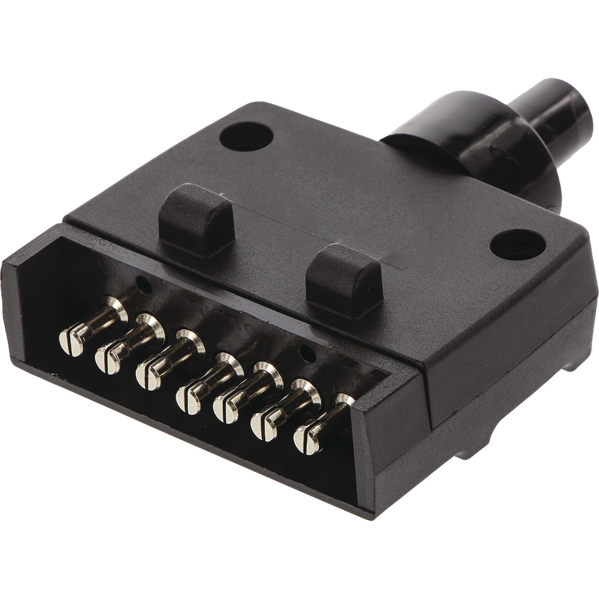 OEX 7 Pin Flat Trailer Plug - Plastic ACX8031