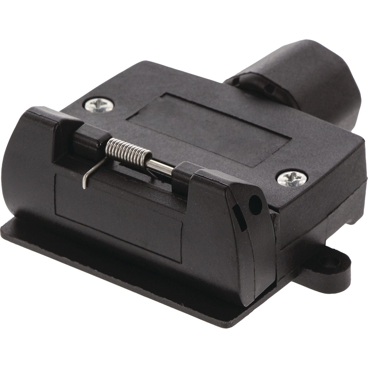 OEX 7 Pin Flat Trailer Socket With Reed Switch Normally Open - Plastic ACX8033