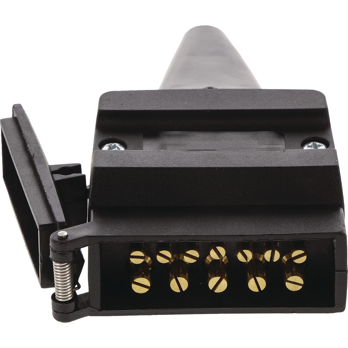 OEX 12 Pin Flat Trailer Plug - Plastic ACX8035