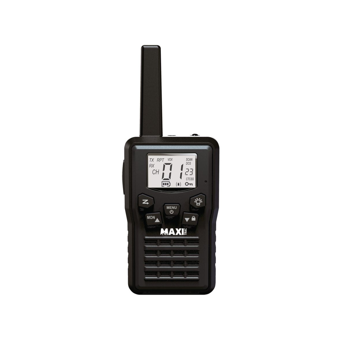 Maxitrac 2W Uhf Cb Handheld Radio Twin Pack - Rechargeable MTH02R