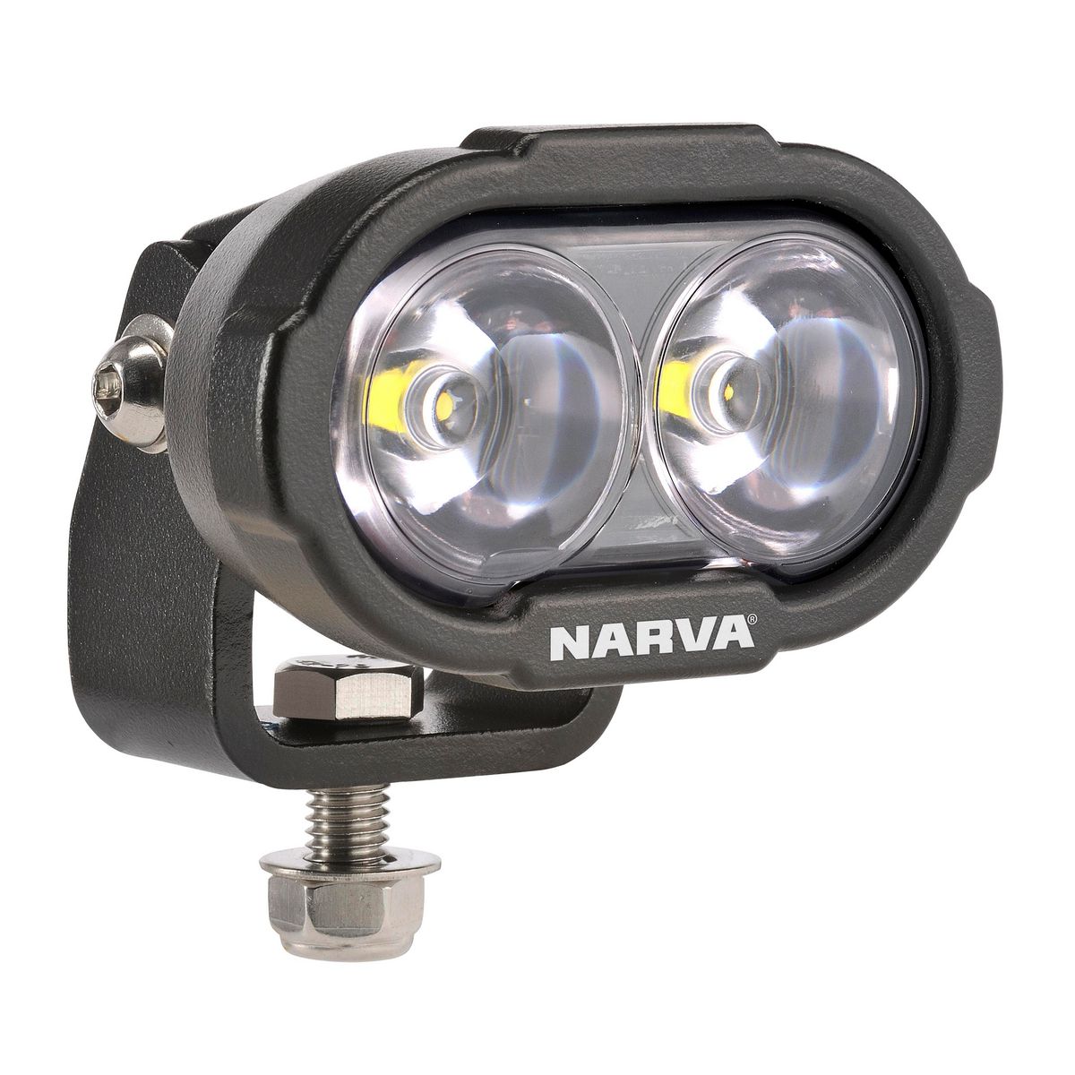 Narva 9 - 33V HD Microlux LED Work Lamp - Flood Beam 2 x 8W 73600