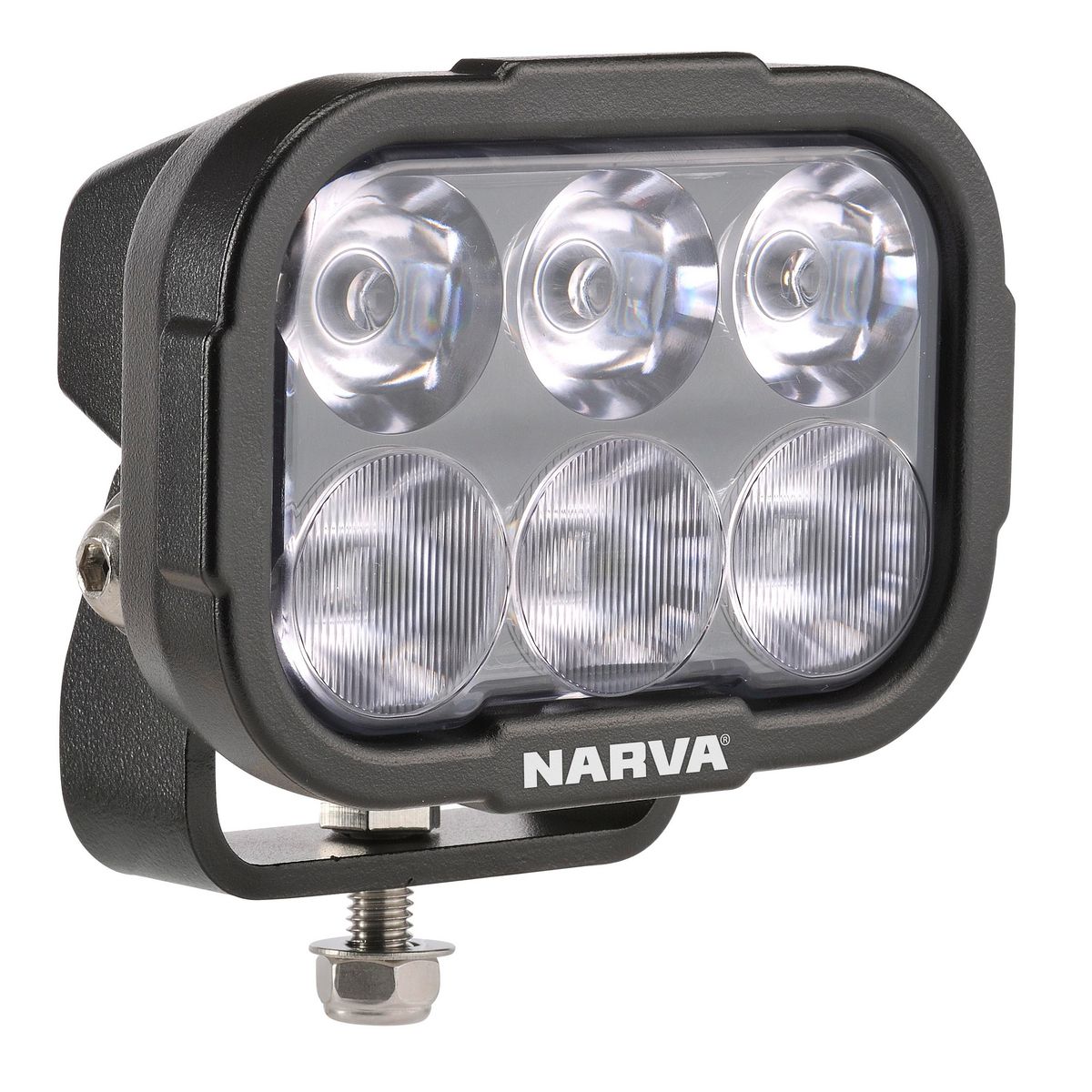 Narva 9 - 33V HD Microlux LED Work Lamp - Hybrid Beam 6 x 8W 73610