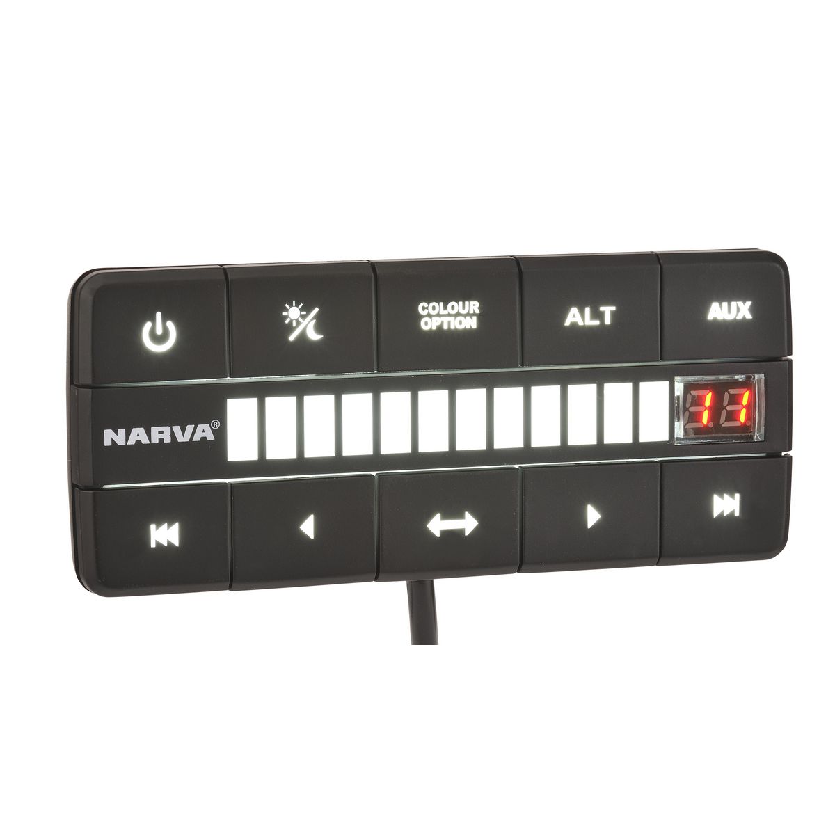 Narva 10 - 33V LED Traffic Director Arrow, 1105mm - Amber 85001