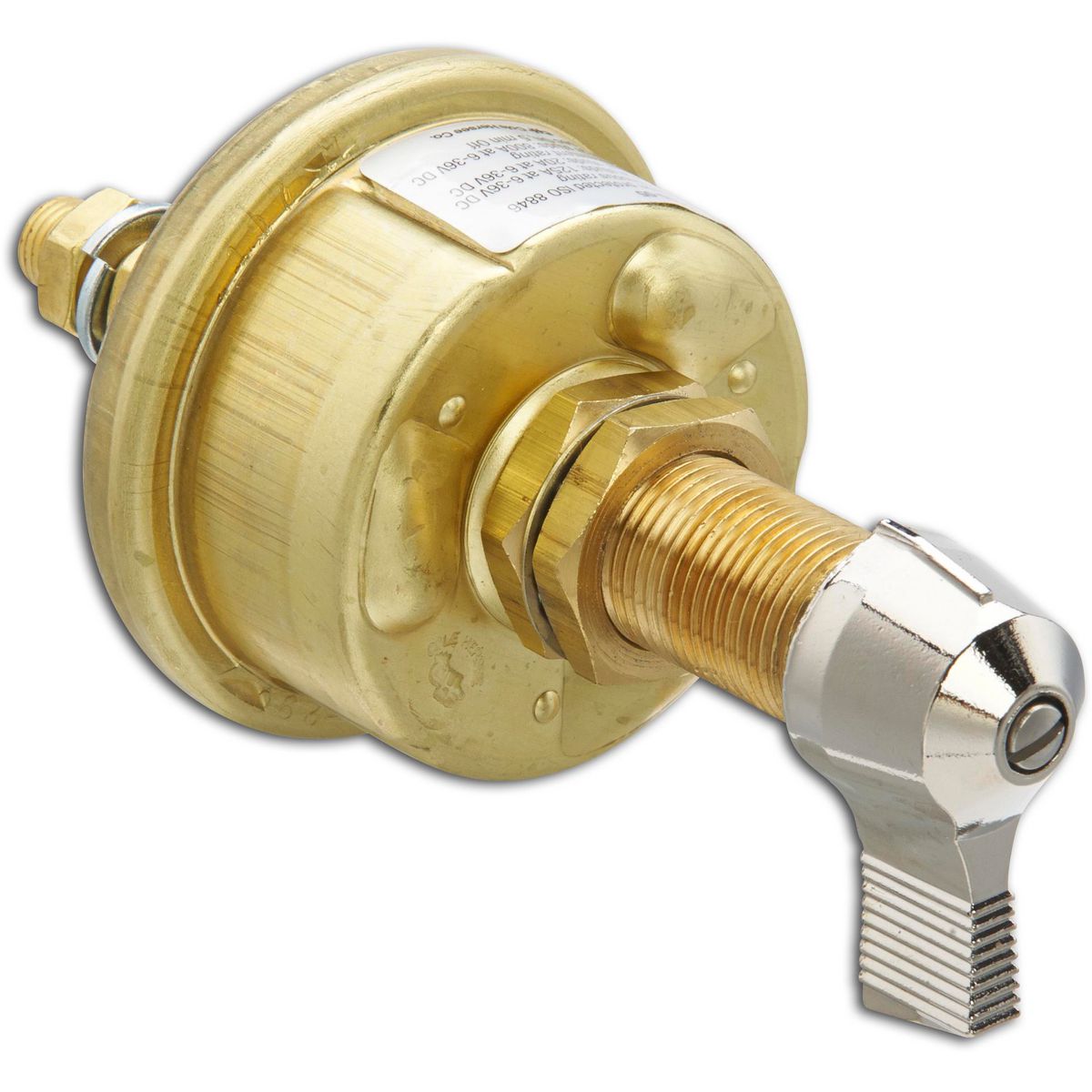 Cole Hersee Battery Master / Isolation Switch On - Off - 6-36V Brass M290-05BX