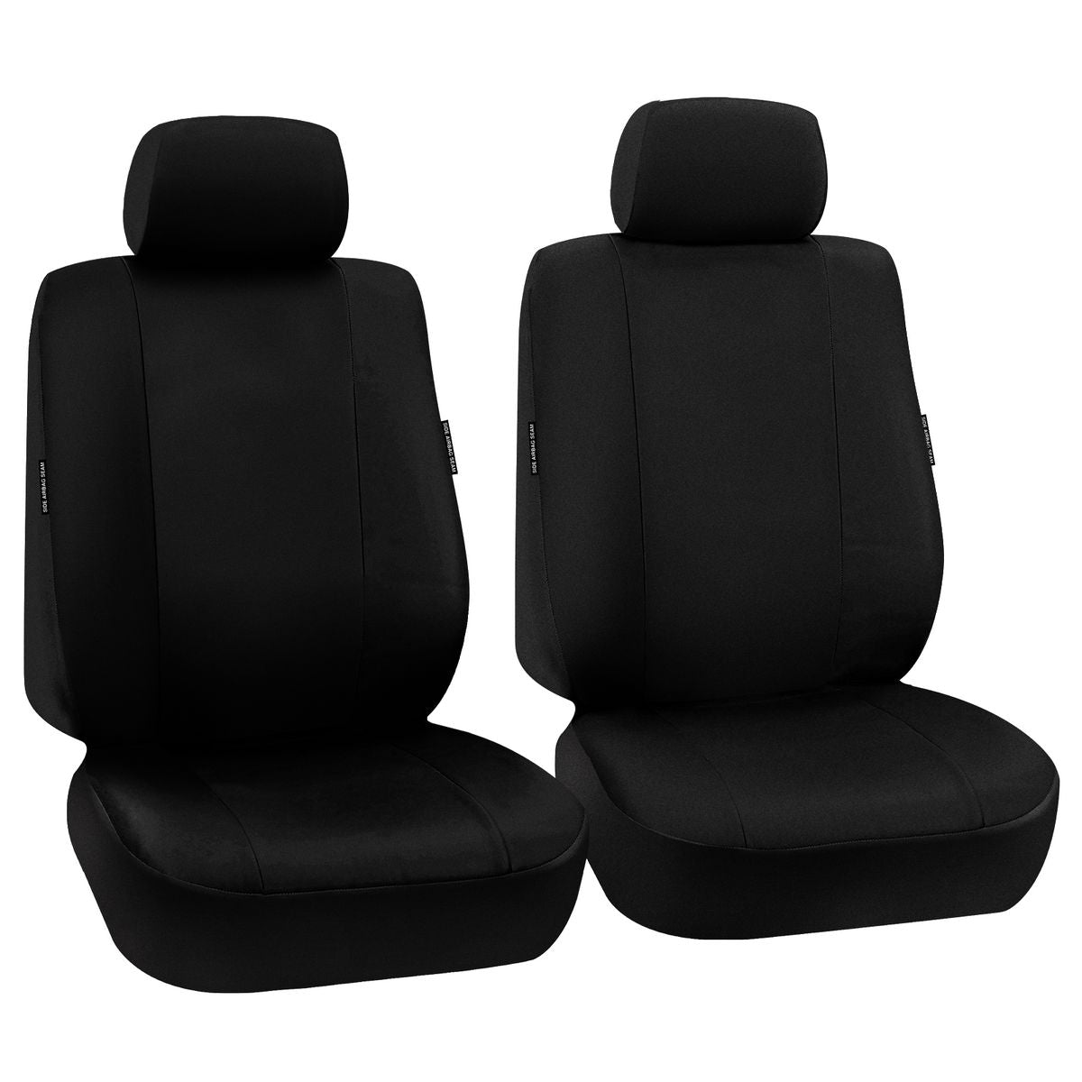 True Fit Canvas Pro Tailored Fit Front Car Seat Covers, Black - Pair CBFORRANP703F