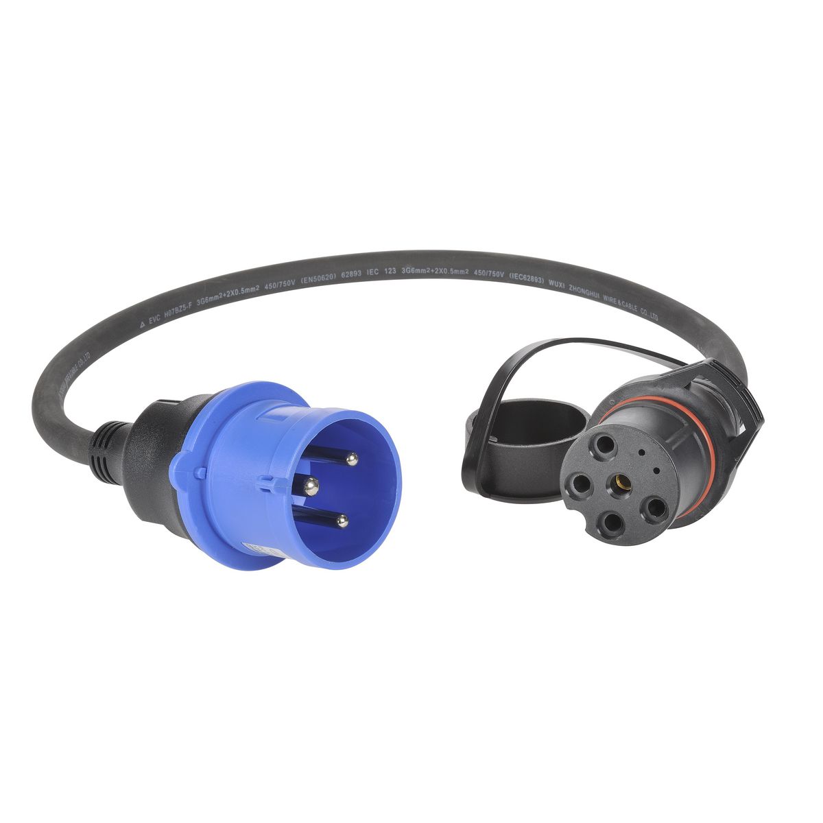 Projecta 32A plug to suit EVC7kW spare part EVC7KW-32P