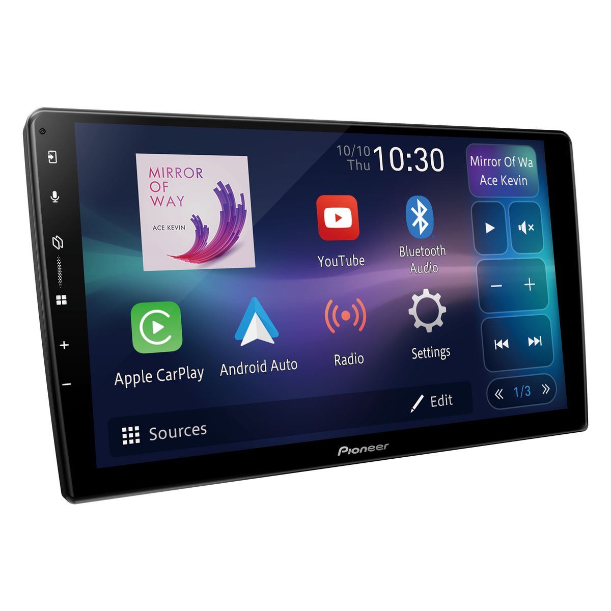 Pioneer 9 in. CarPlay & Android Auto Media Receiver DMHAP6650BT