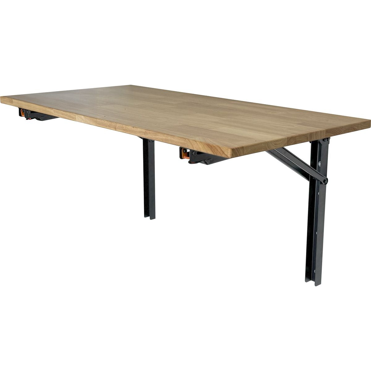 Mechpro Folding Timber Top Wall Mount Workbench MPBWB3