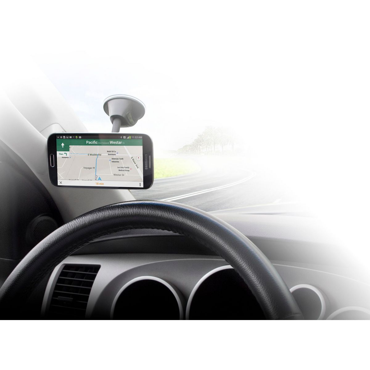 Scosche Magnetic Window Dash Phone Mount MAGWDMSD