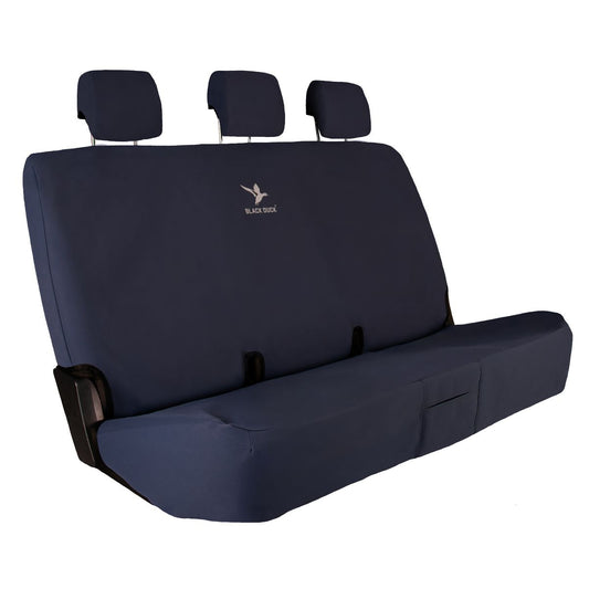 Black Duck Rear Bench Seat Cover, Canvas Navy Blue - Single IDM127ARCVNB