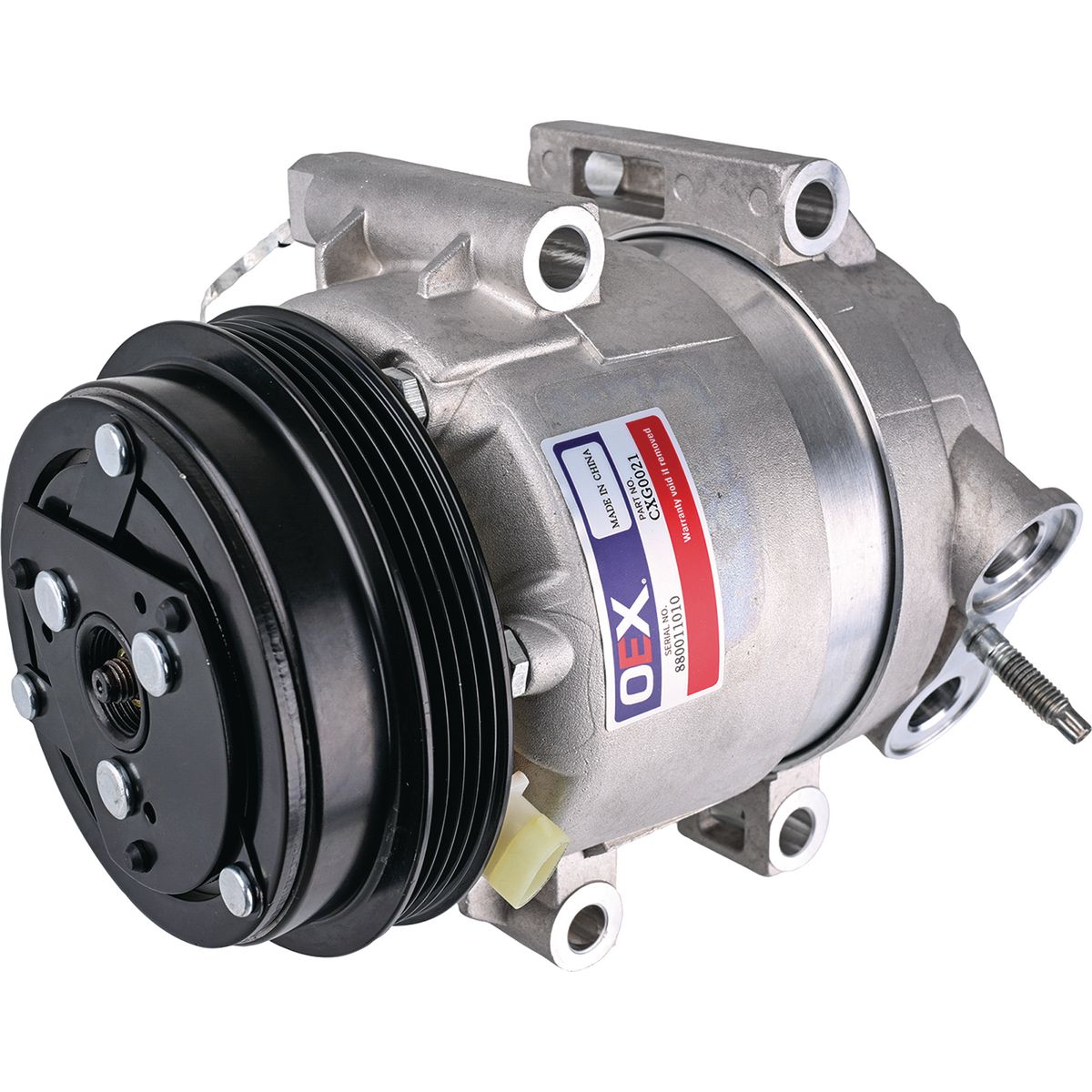 OEX Air Conditioning Compressor 12V Direct Mount Phinia V5 Style CXG0021