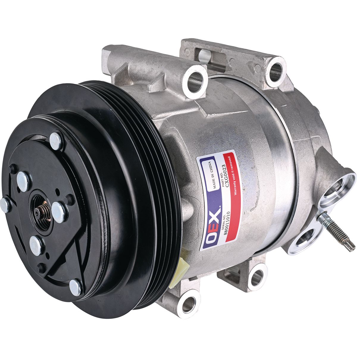 OEX Air Conditioning Compressor 12V Direct Mount Phinia V5 Style CXG0023