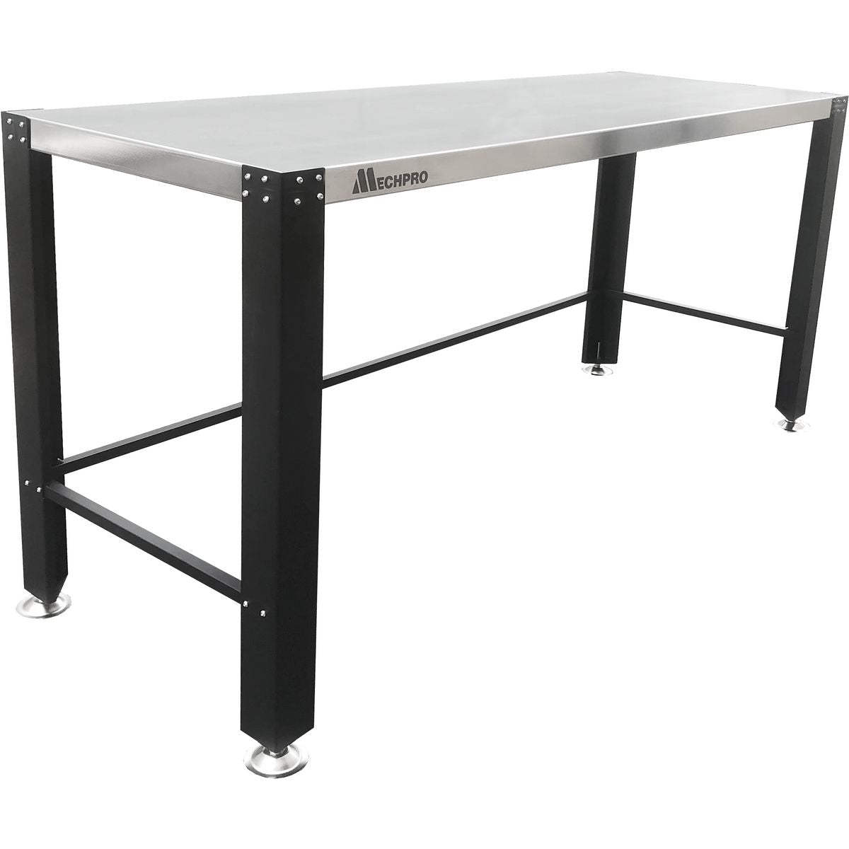 Mechpro Stainless Steel Textured Top Standing Workbench MPBSWB3