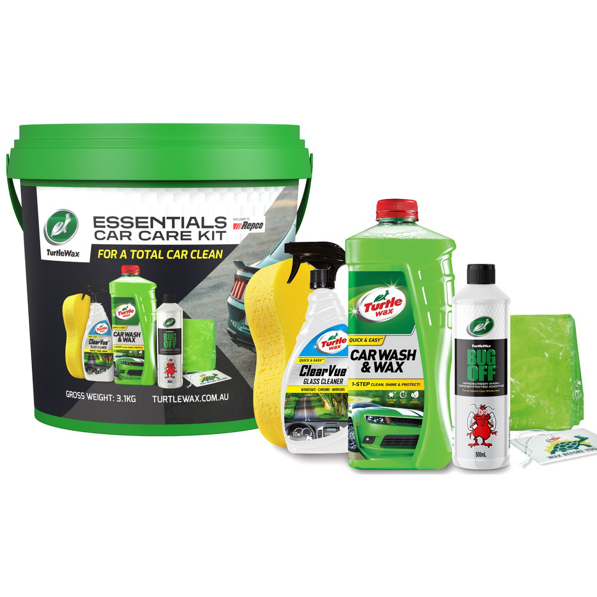 Turtle Wax Essentials Car Care Kit 2025 103992