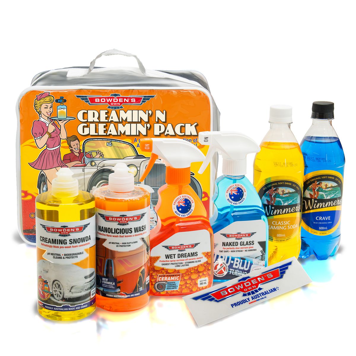 Bowdens Own Creamin n Gleamin Pack BOCREAMIN