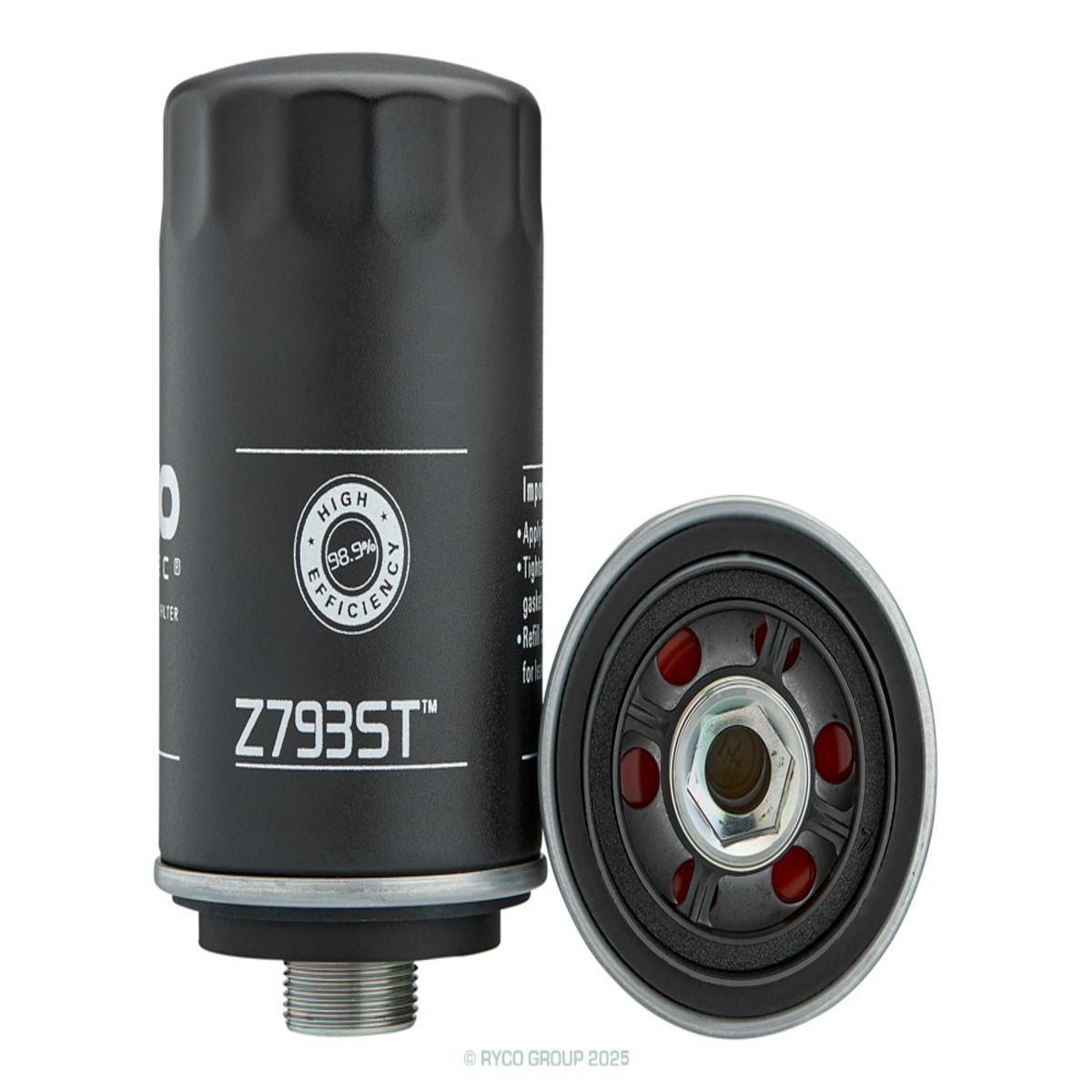 Ryco Syntec Oil Filter Z793ST