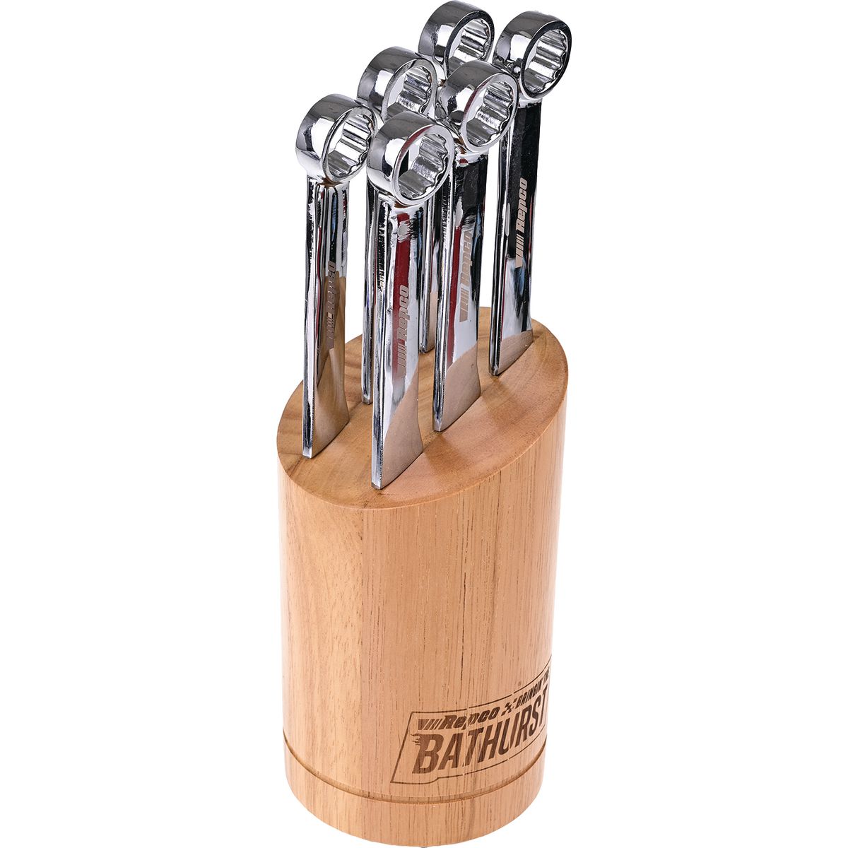 Mechpro 6 Piece Steak Knife and Block Collectors Set BTBCBLOCK25