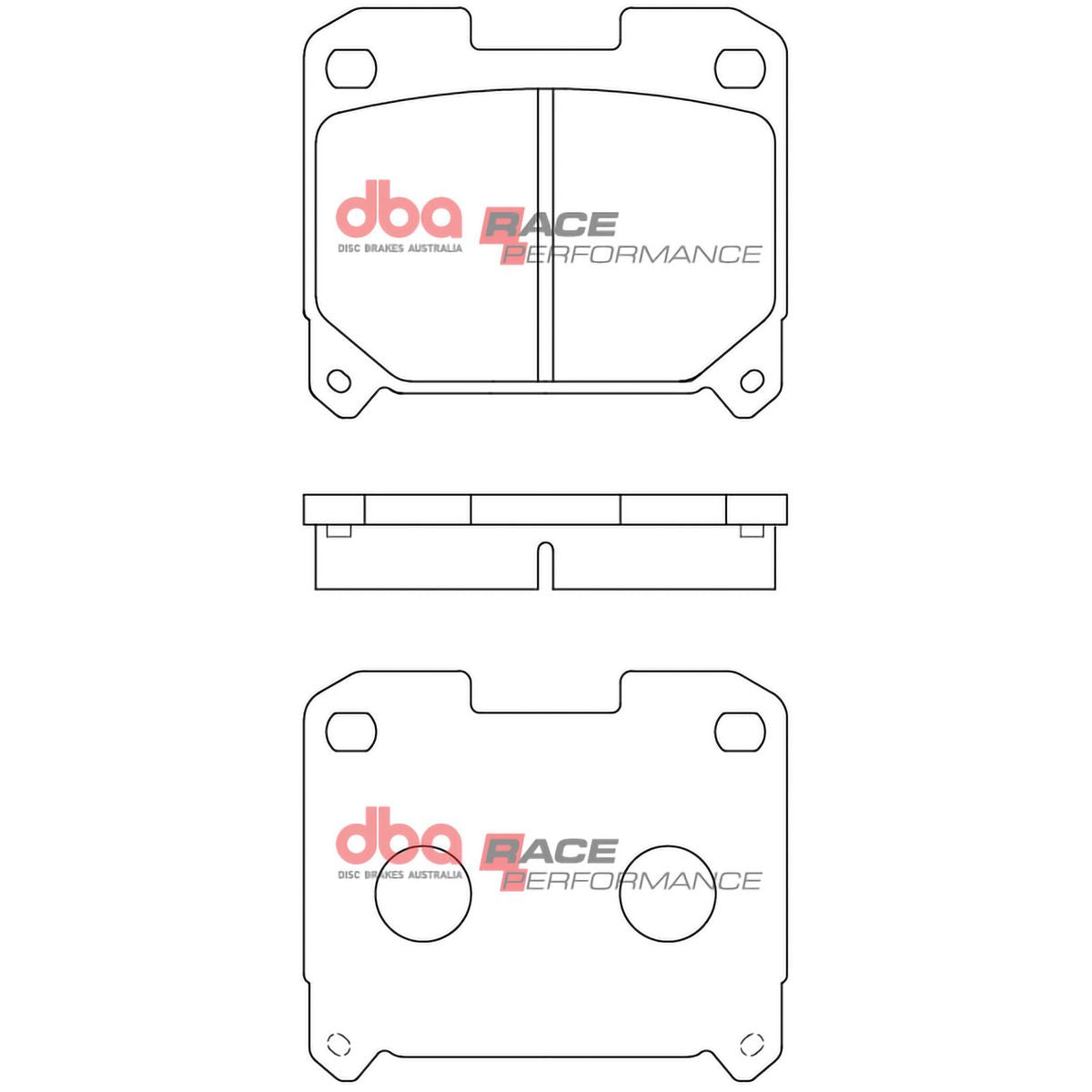 DBA High Performance Race Pad DB15311RP