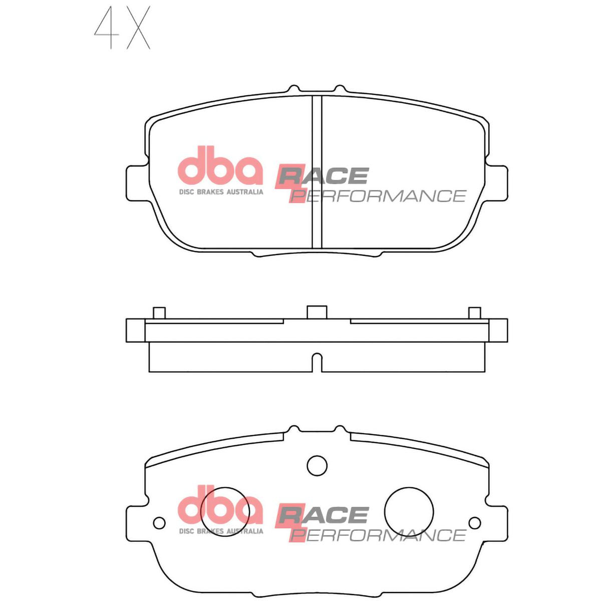DBA High Performance Race Pad DB2064RP
