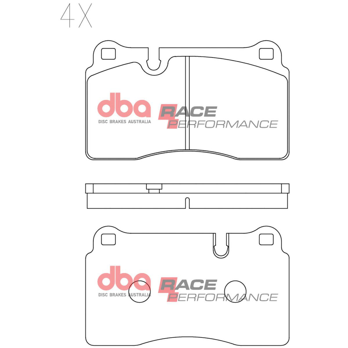 DBA High Performance Race Pad DB2228RP