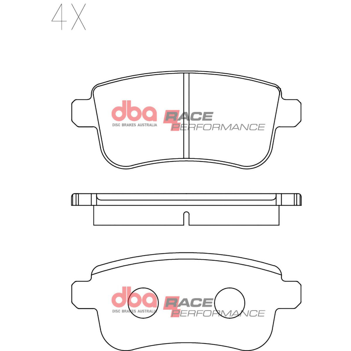 DBA High Performance Race Pad DB2277RP