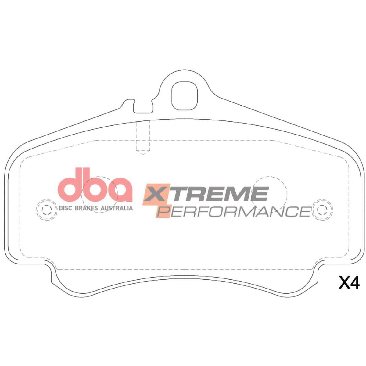 DBA Xtreme Performance Brake Pad DB1400XP
