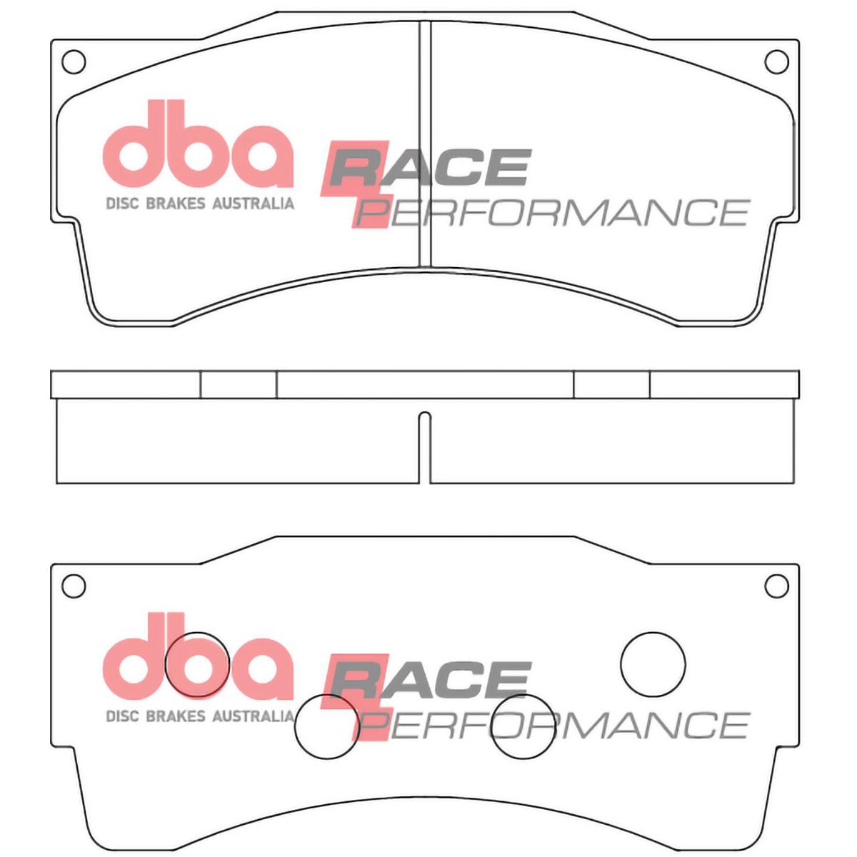 DBA High Performance Race Pad DB15327RP