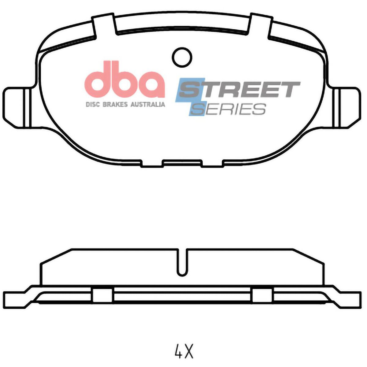 DBA Street Series Brake Pads DB2068SS