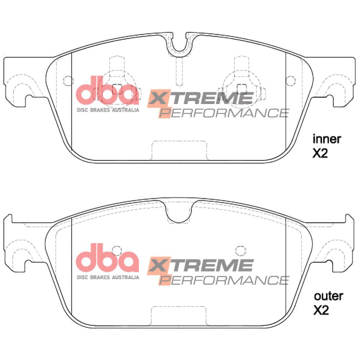 DBA Xtreme Performance Brake Pad DB15261XP