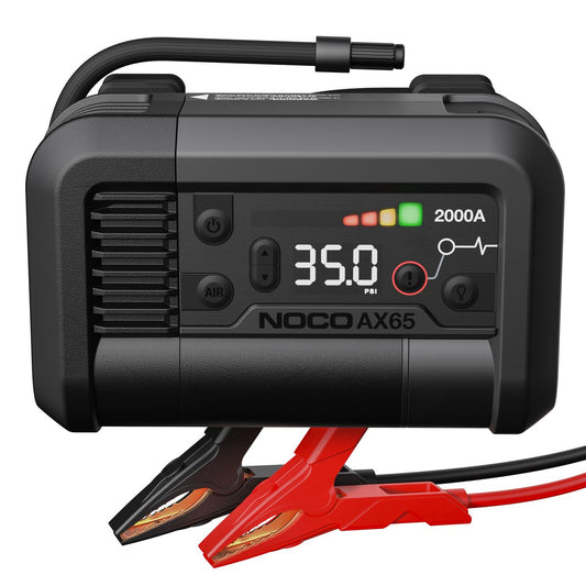 NOCO 2000A Jump Starter and 22A Air Inflator AX65