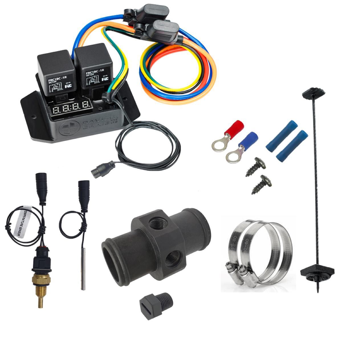 Davies Craig Digital Thermatic Fan Switch Kit W/- Above +1/8in Sensor 438