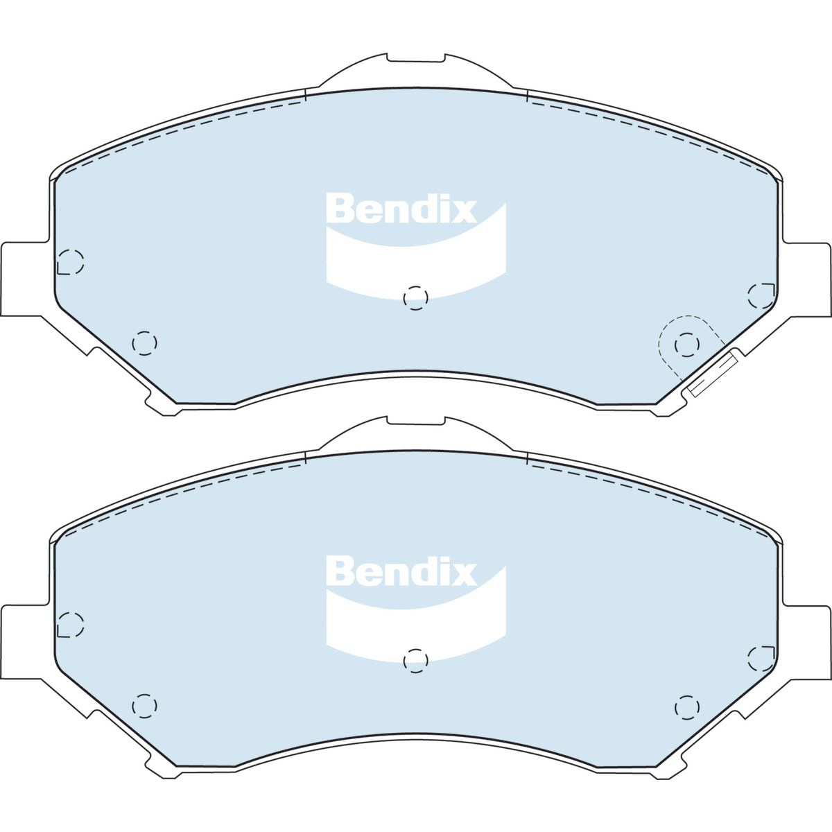 Bendix Ultimate 4WD Disc Pad Set DB2002 ULT4WD