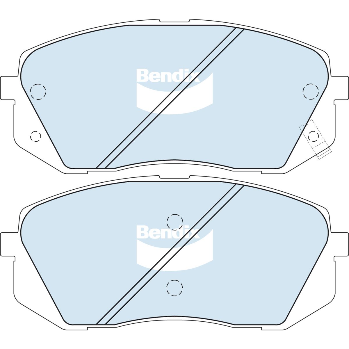 Bendix EV Hybrid Disc Pad Set DB2174 EV