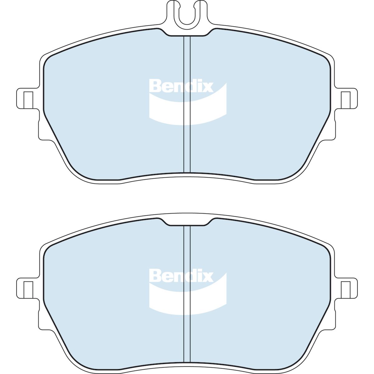 Bendix EURO+ Disc pad set DB2660 EURO+