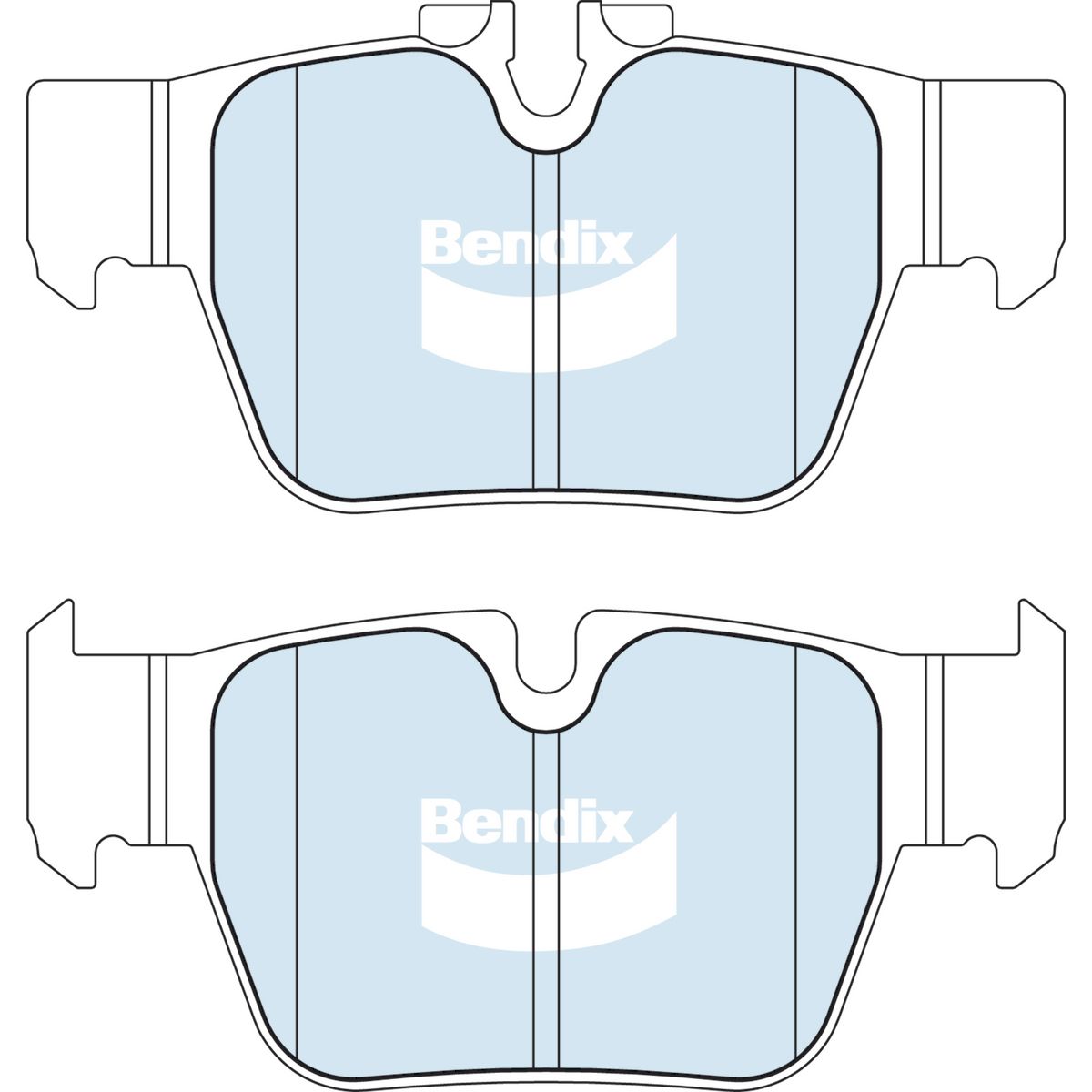 Bendix EURO+ Disc pad set DB2880 EURO+