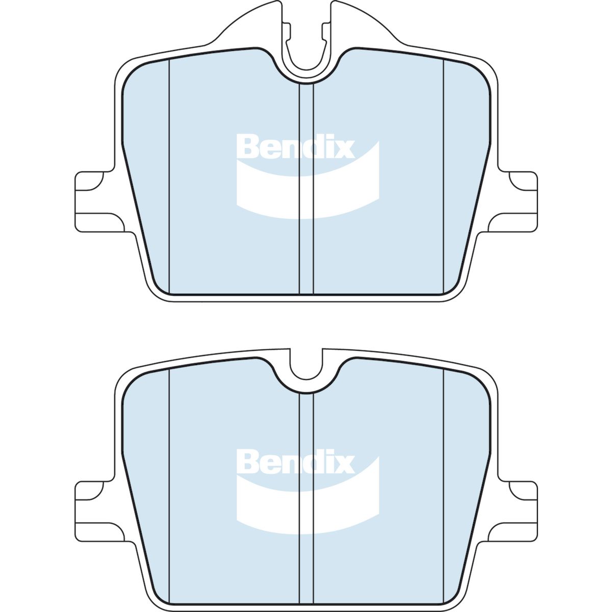 Bendix EURO+ Disc pad set DB2881 EURO+