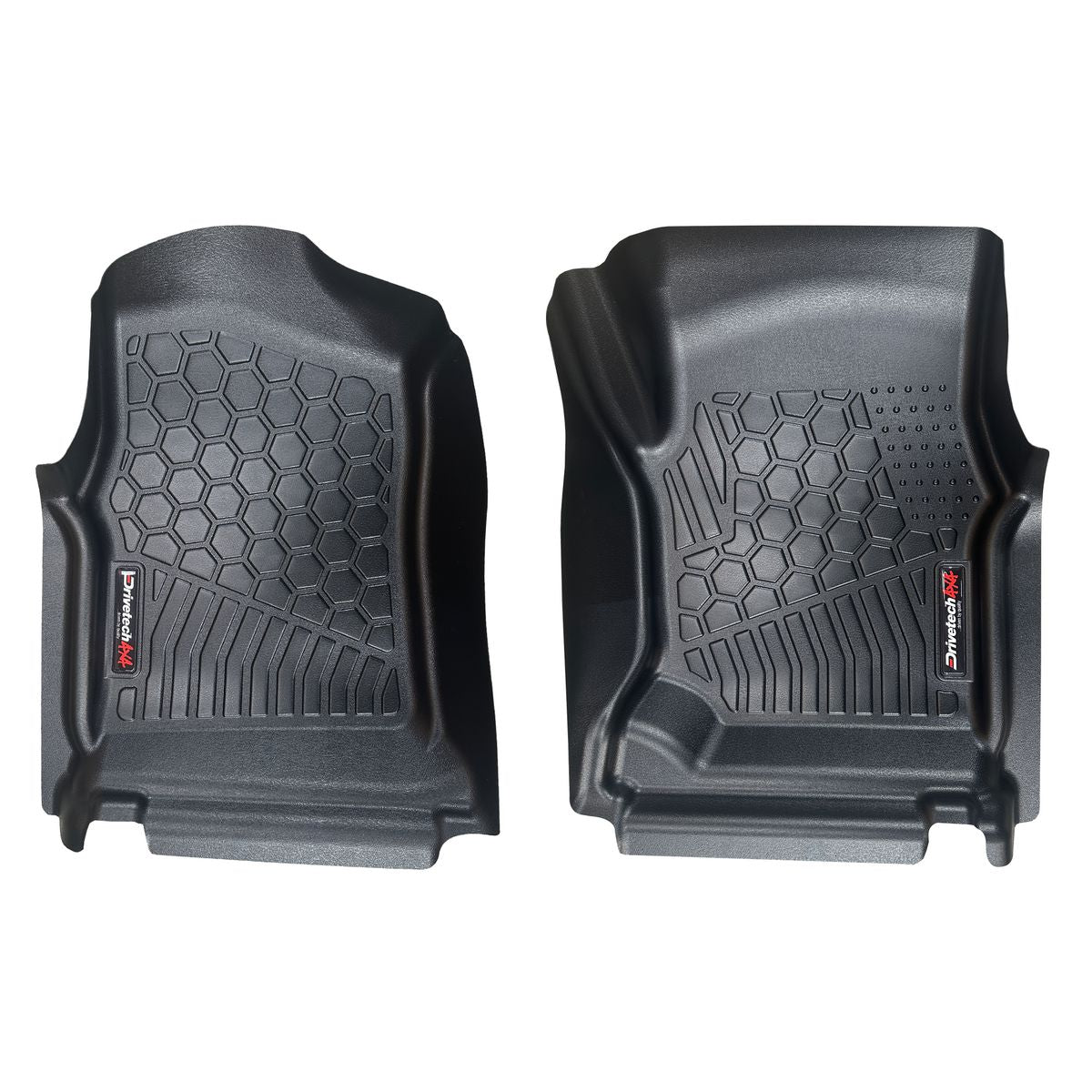 Drivetech 4x4 Moulded Floor Mat Front Set - Toyota Landcruiser Single Cab 100/105 Series DT-VM042