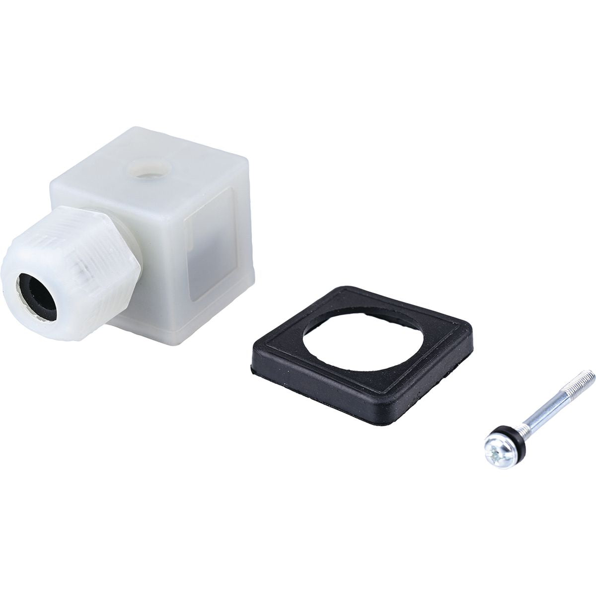 OEX Hydraulic Solenoid Plug 3 Pin Valve Connector With LED ACX2710BL