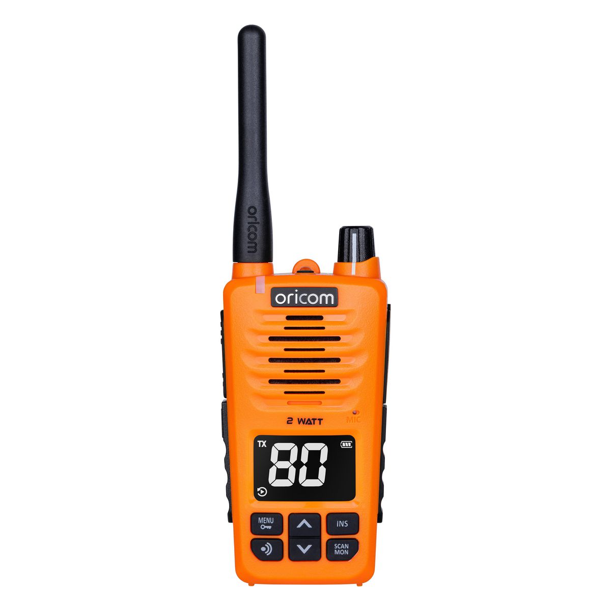 Oricom Waterproof/Floating IPX7 UHF 2W CB Radio Orange UHF2600-1OR