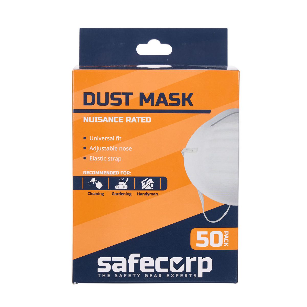 SafeCorp Nuisance Dust Mask 50PK 30129254