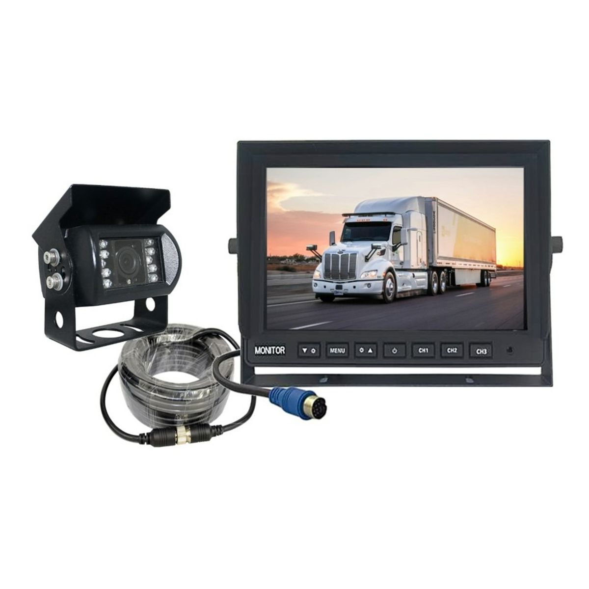 Mongoose AHD 7 in Monitor + AHD Camera + 20 Metre Cable MCK713A